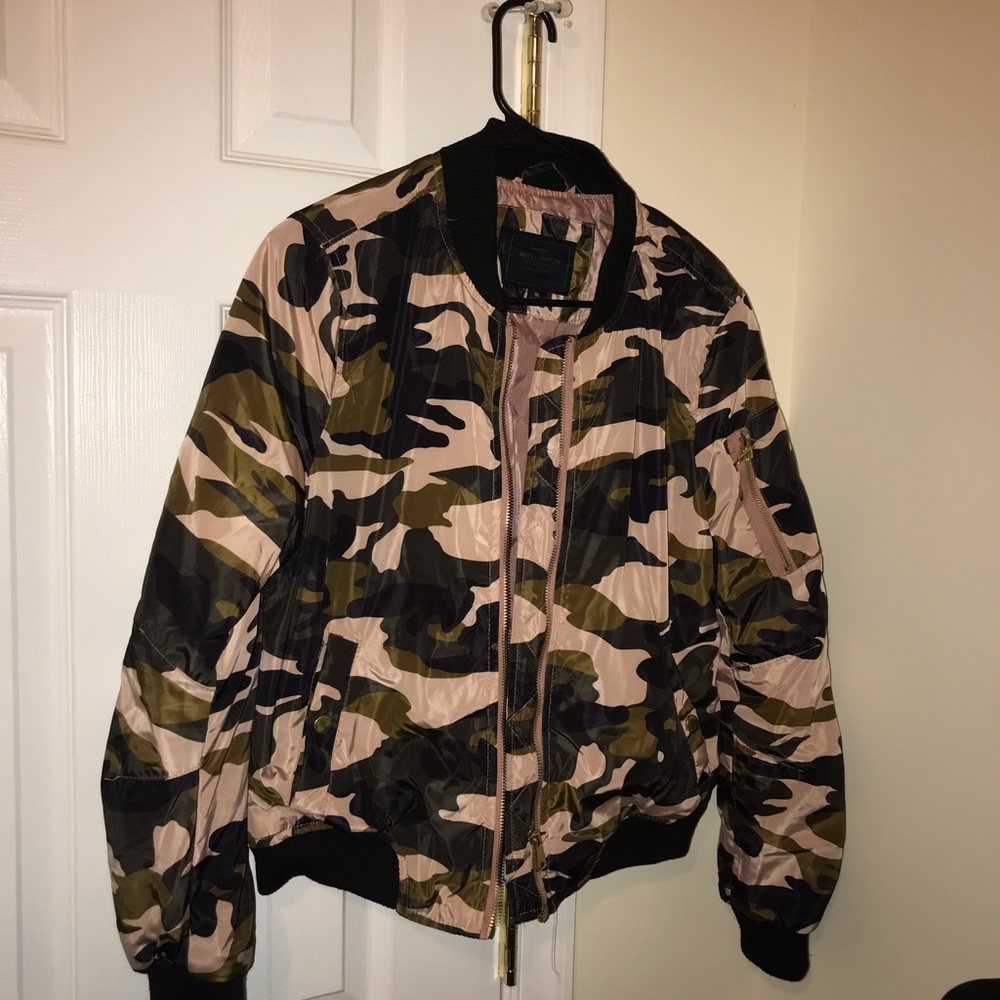 Camo Bomer jacket